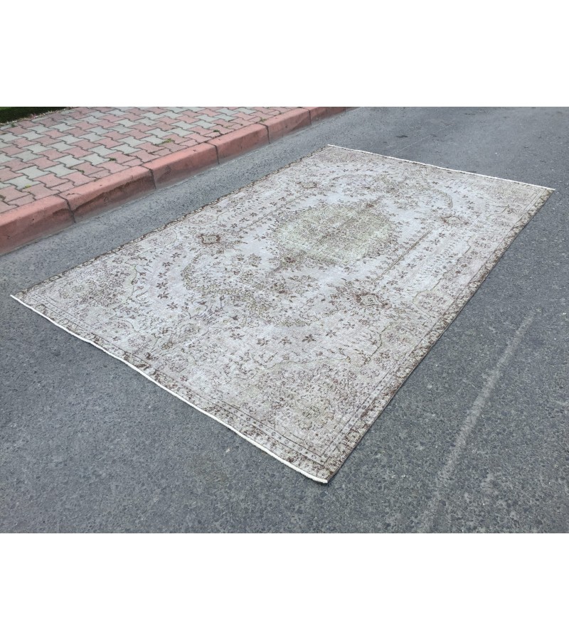 6x10 bed plan rug, grey green brown bedroom rug, 6'2 X 9'9 rug for living room