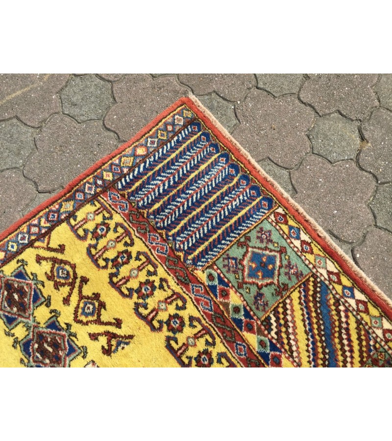 Handmade rug 7x9 , Unique Turkish Oushak Rug , 6'6 X 9'4 Turkish Rug soft , Wool rug , handmade rug