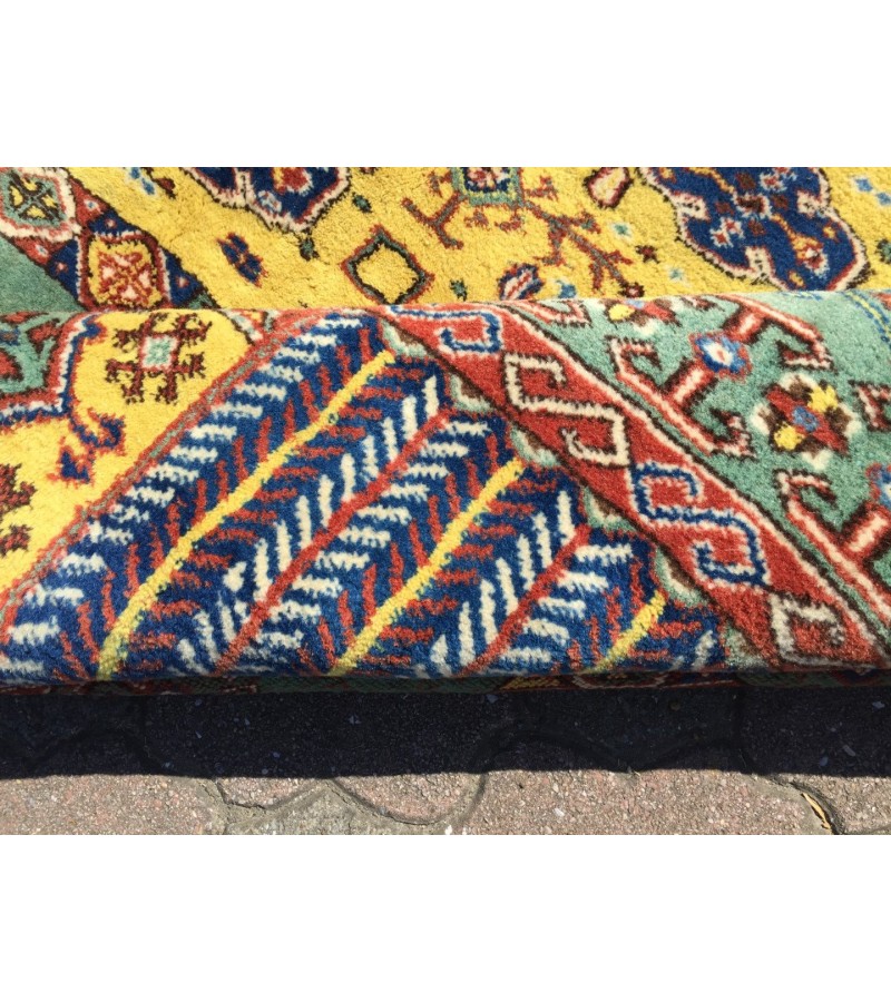 Handmade rug 7x9 , Unique Turkish Oushak Rug , 6'6 X 9'4 Turkish Rug soft , Wool rug , handmade rug