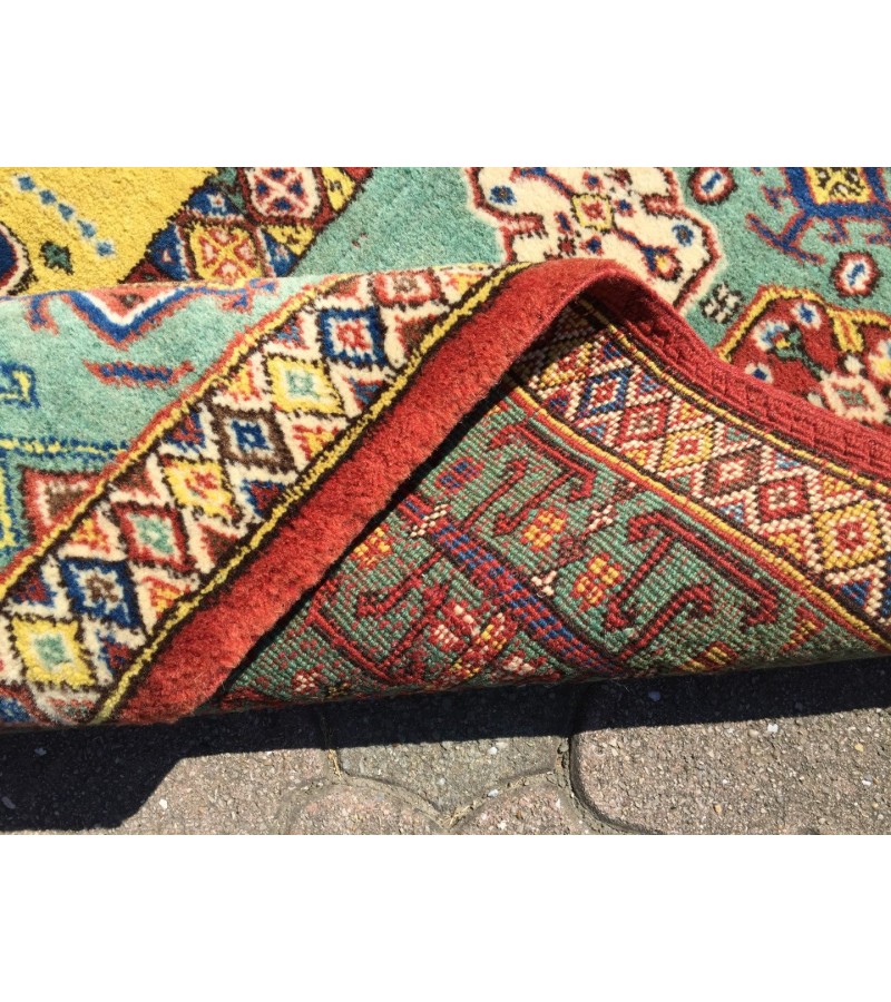 Handmade rug 7x9 , Unique Turkish Oushak Rug , 6'6 X 9'4 Turkish Rug soft , Wool rug , handmade rug