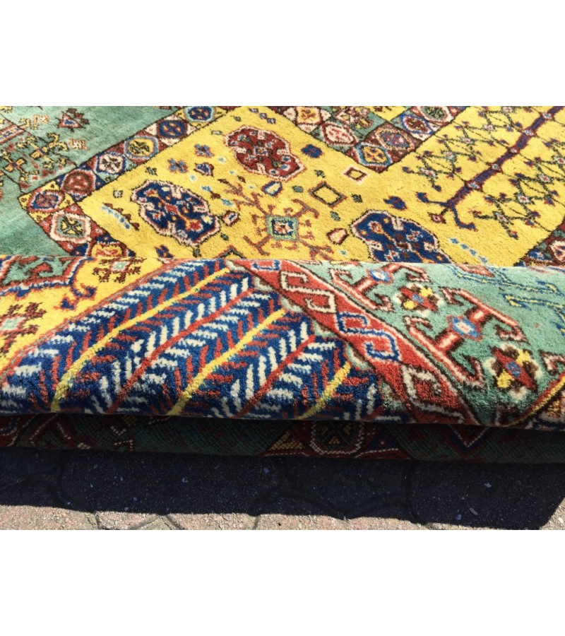 Handmade rug 7x9 , Unique Turkish Oushak Rug , 6'6 X 9'4 Turkish Rug soft , Wool rug , handmade rug