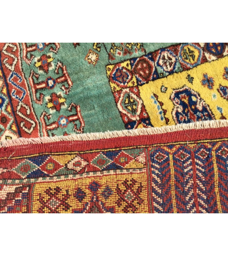 Handmade rug 7x9 , Unique Turkish Oushak Rug , 6'6 X 9'4 Turkish Rug soft , Wool rug , handmade rug