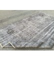6x10 handmade wool rug, distressed rug, 6'1 X 9'11 dining room Rug