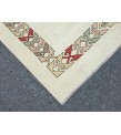 6x9 wool home decor rug, abstract dining room rug, 6'2 X 9'4 minimal rug, Area Rug