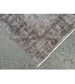 6x10 faded grey rug, vintage rug, , retro bedroom rug, 6'3 X 10' woven rug