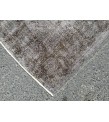 6x10 faded grey rug, vintage rug, , retro bedroom rug, 6'3 X 10' woven rug