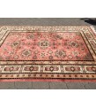 Fine Oushak rug 7x10 , Area rug , Turkish rug , Vintage Bedroom Rug 6'7 X 9'10 , Soft wool rug