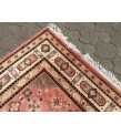 Fine Oushak rug 7x10 , Area rug , Turkish rug , Vintage Bedroom Rug 6'7 X 9'10 , Soft wool rug