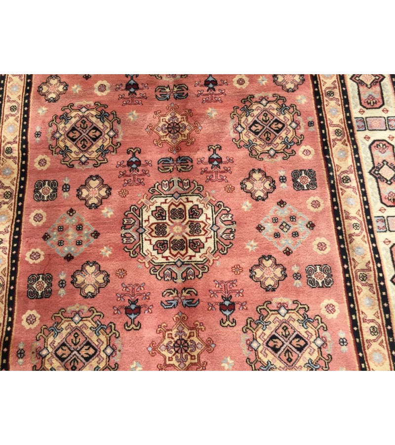 Fine Oushak rug 7x10 , Area rug , Turkish rug , Vintage Bedroom Rug 6'7 X 9'10 , Soft wool rug