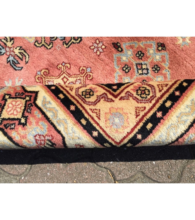 Fine Oushak rug 7x10 , Area rug , Turkish rug , Vintage Bedroom Rug 6'7 X 9'10 , Soft wool rug