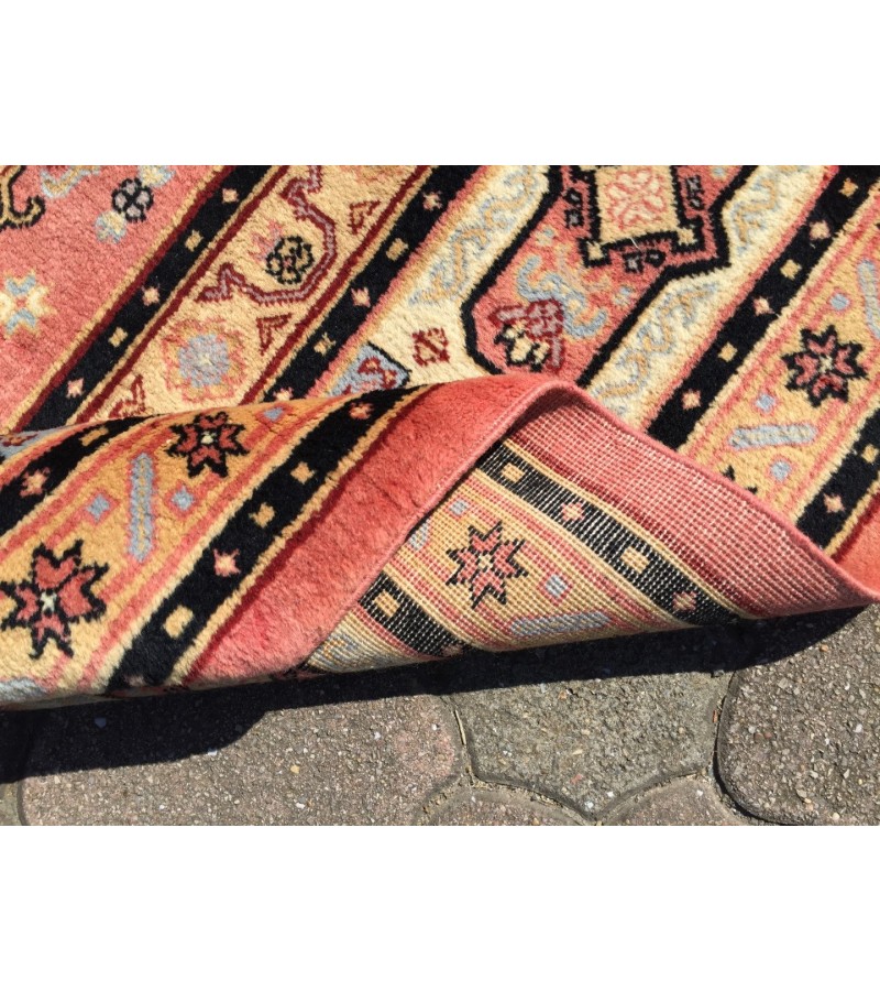 Fine Oushak rug 7x10 , Area rug , Turkish rug , Vintage Bedroom Rug 6'7 X 9'10 , Soft wool rug