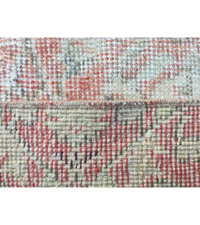 7x10 faded pattern rug, Handmade rug, area rug, 6'7 X 9'11 Vintage rug, Living room rug