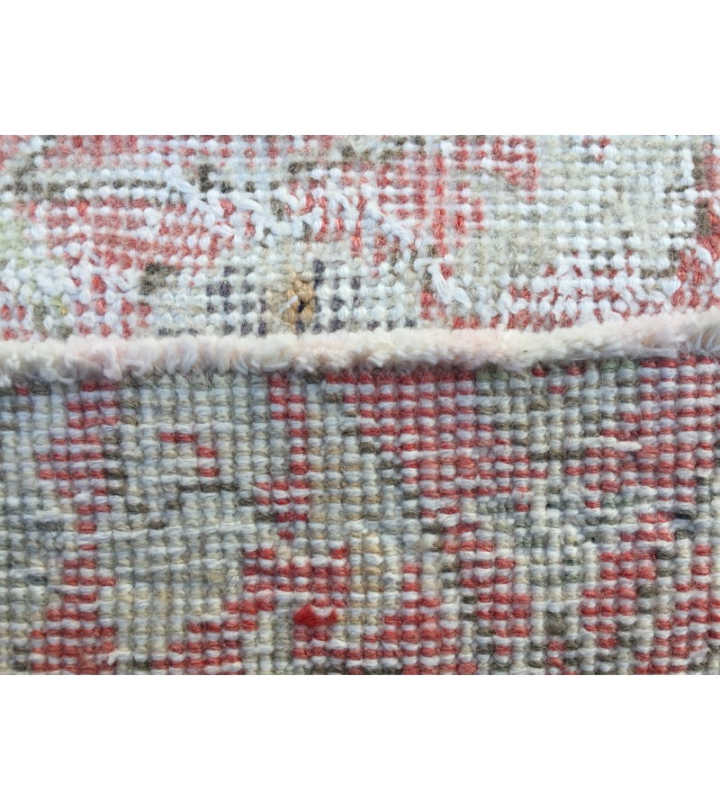 7x10 faded pattern rug, Handmade rug, area rug, 6'7 X 9'11 Vintage rug, Living room rug