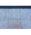 6x10 pastel bed plan rug, Handmade rug , 6' X 9'9 woven rug , living room rug
