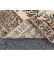 6x9 handmade Turkish rug, Vintage rug, Wool rug, 6'4 X 9'1 bedroom rug