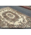 6x9 handmade Turkish rug, Vintage rug, Wool rug, 6'4 X 9'1 bedroom rug