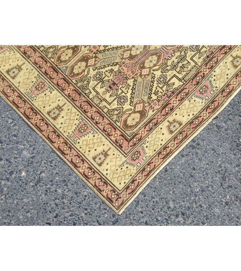 6x9 home decor rug, geometric vintage rug, , Woven rug , Area Rug , 6'1 X 9'3 rugs for bedroom