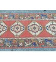 3x9 Turkish corridor rug, wool red runner , 2'10 X 9'1 Handmade Runner