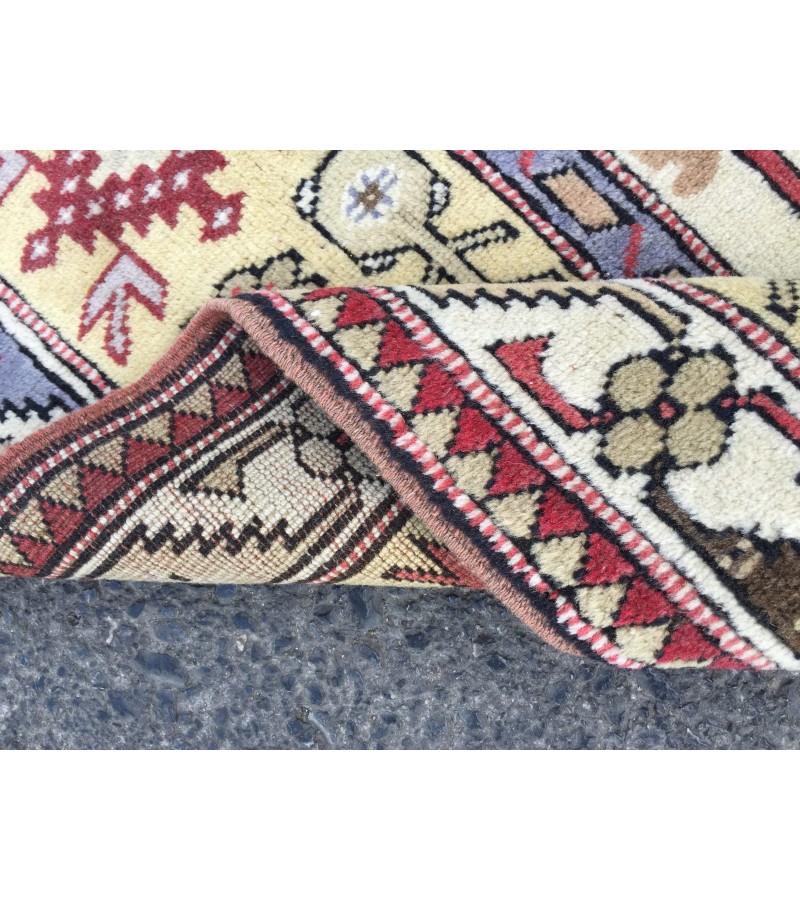 7x9 geometric home decor rug, abstract rug, handmade rug, 6'9 X 9'4 living room rug