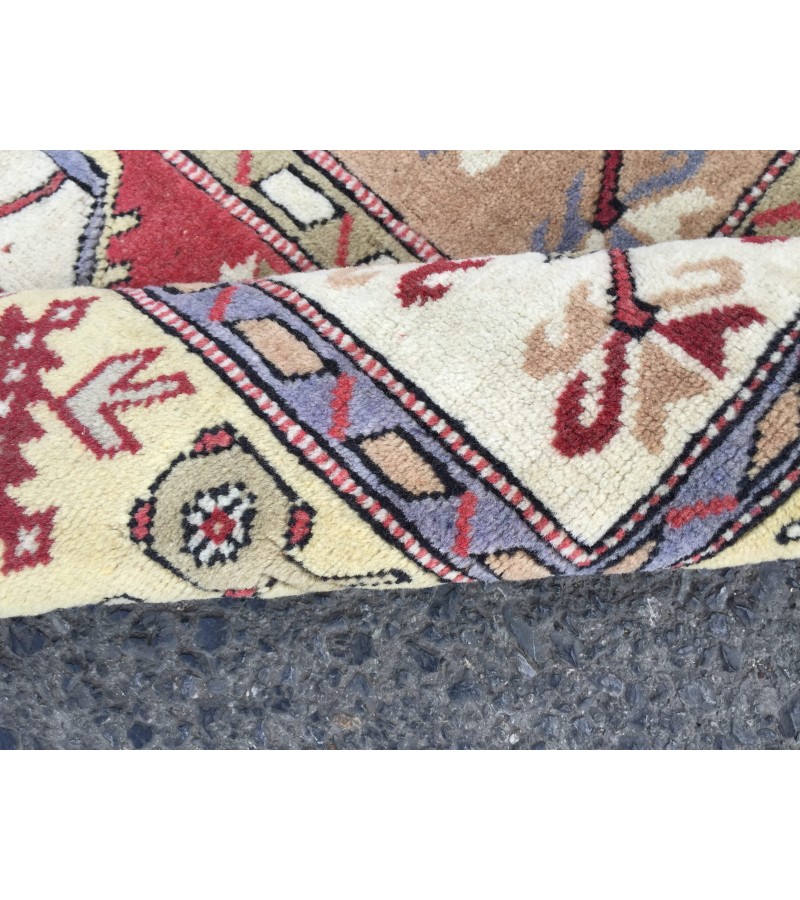 7x9 geometric home decor rug, abstract rug, handmade rug, 6'9 X 9'4 living room rug