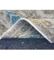7x10 blue beige rug, rug for living room , Turkish rug, Oriental rug, 6'10 X 10'1 Handmade rug ,distressed rug
