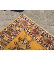 7x11 Soft High Pile Turkish Rug , Yellow Oushak Rug , 7'4 X 11'2 Turkish Rug soft , Wool rug handmade