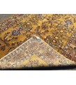 7x11 Soft High Pile Turkish Rug , Yellow Oushak Rug , 7'4 X 11'2 Turkish Rug soft , Wool rug handmade