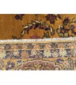 7x11 Soft High Pile Turkish Rug , Yellow Oushak Rug , 7'4 X 11'2 Turkish Rug soft , Wool rug handmade