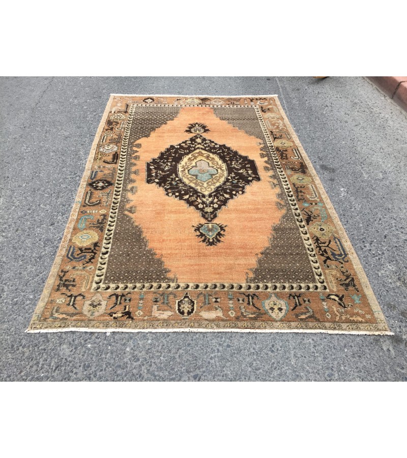 5x7 home decor rug, dining room rug, kitchen rug, 4'9 X 7'5 Handmade rug