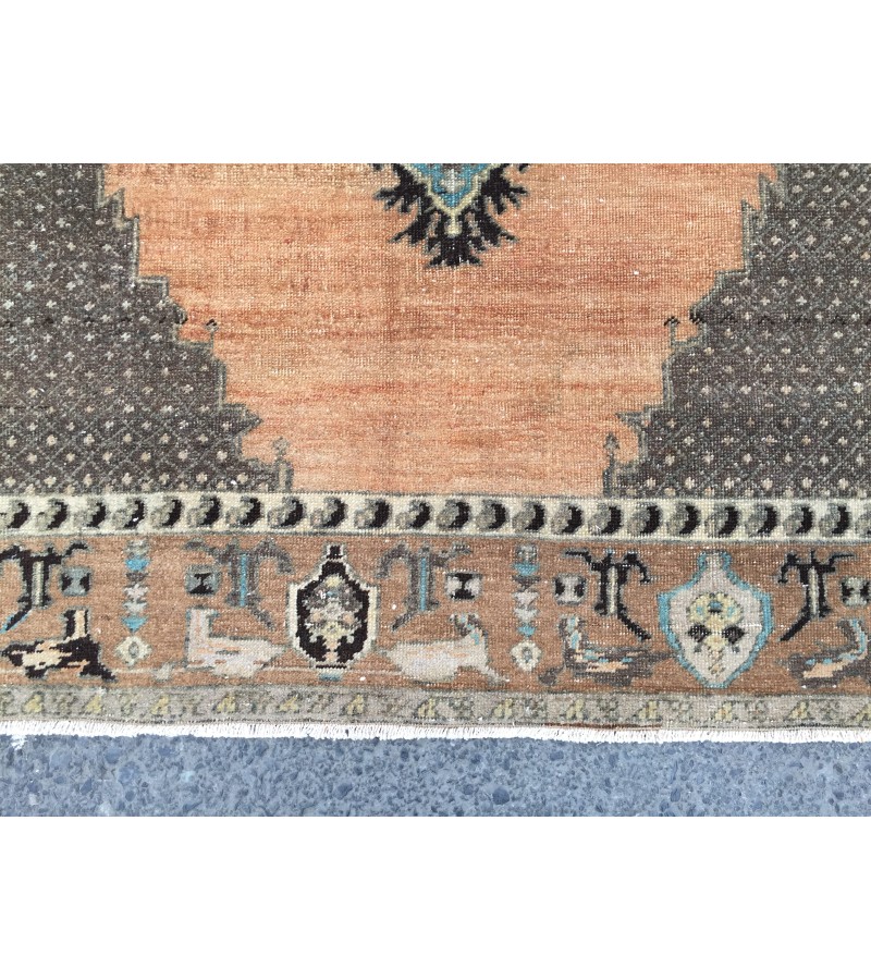 5x7 home decor rug, dining room rug, kitchen rug, 4'9 X 7'5 Handmade rug