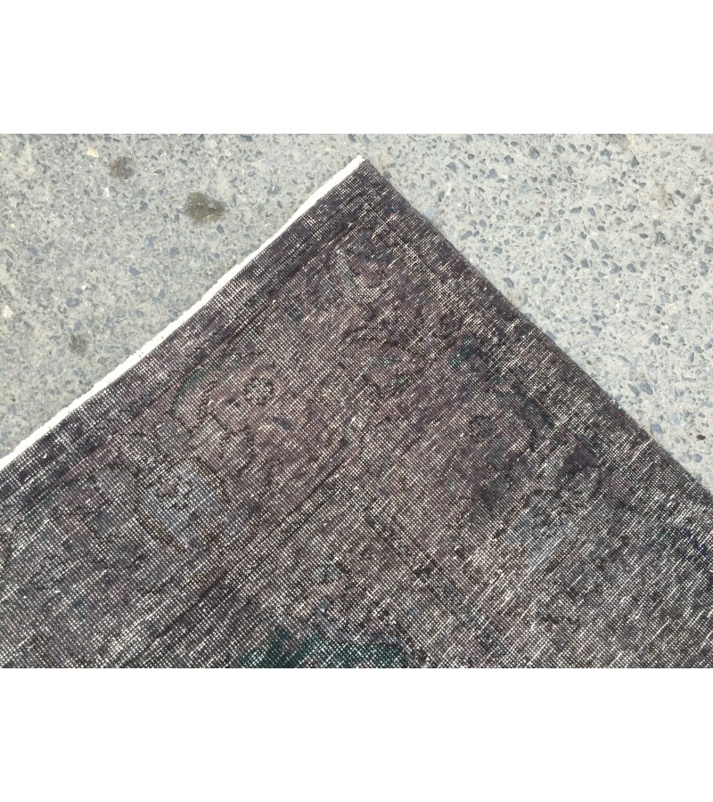 9x12 distressed area rug, Turkish Vintage rug , 9'5 X 11'9 bedroom Rug ,Woven rug