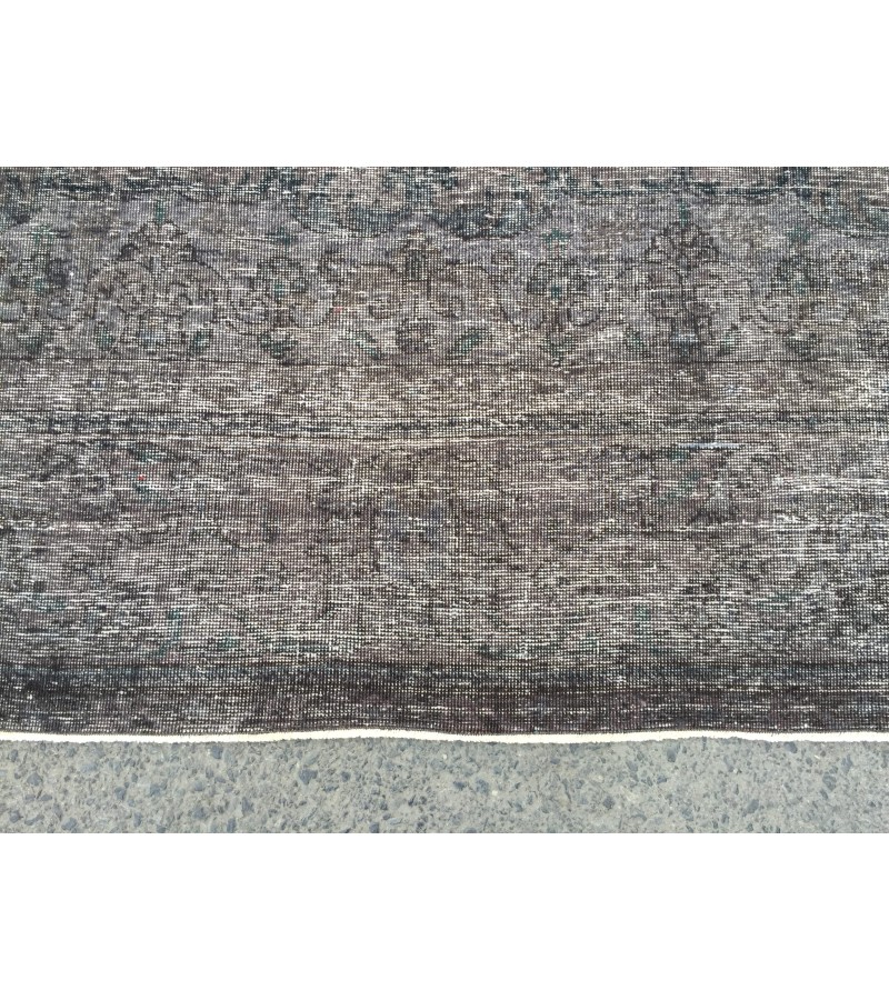9x12 distressed area rug, Turkish Vintage rug , 9'5 X 11'9 bedroom Rug ,Woven rug