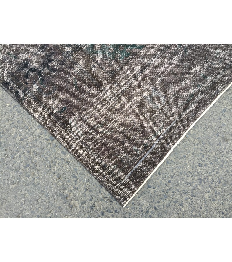 9x12 distressed area rug, Turkish Vintage rug , 9'5 X 11'9 bedroom Rug ,Woven rug