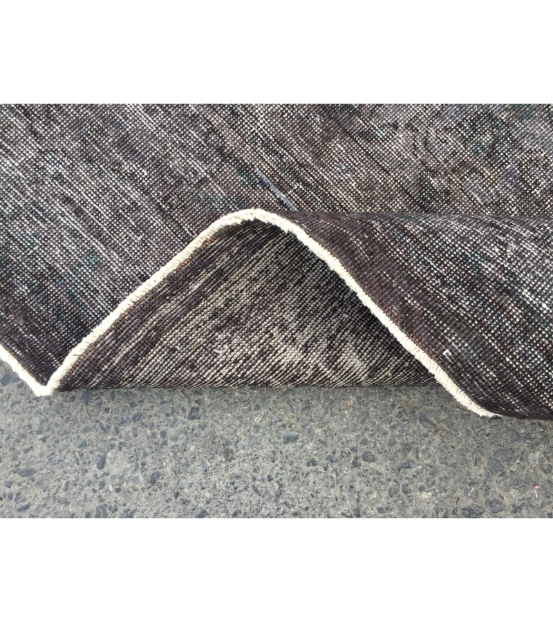 9x12 distressed area rug, Turkish Vintage rug , 9'5 X 11'9 bedroom Rug ,Woven rug