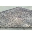 9x12 distressed area rug, Turkish Vintage rug , 9'5 X 11'9 bedroom Rug ,Woven rug