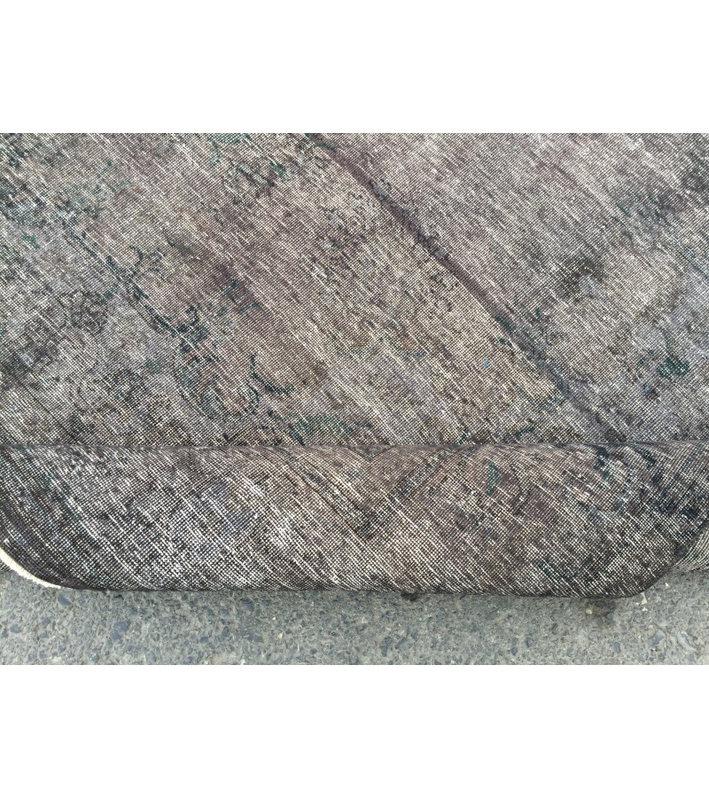 9x12 distressed area rug, Turkish Vintage rug , 9'5 X 11'9 bedroom Rug ,Woven rug