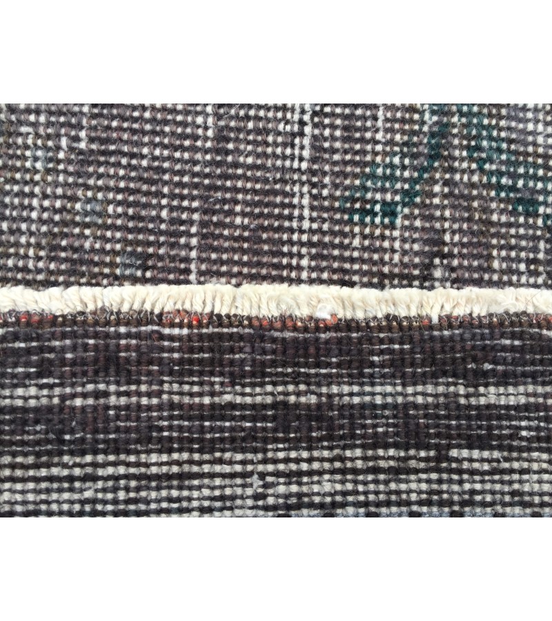 9x12 distressed area rug, Turkish Vintage rug , 9'5 X 11'9 bedroom Rug ,Woven rug