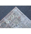 7x10 Turkish bedroom rug, geometric vintage rug, 6'9 X 9'8 Handmade Area rug