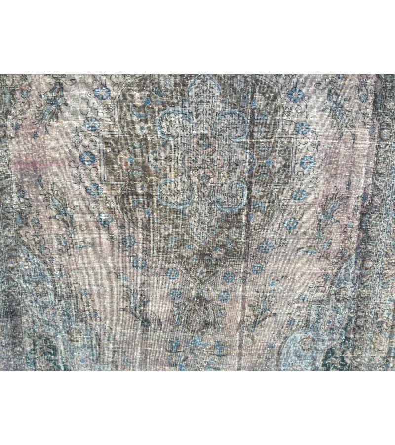 8x11 bed plan rug, living room rug, , retro rug , rustic wool rug , 7'9 X 11'1 Turkish rug