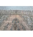 8x11 bed plan rug, living room rug, , retro rug , rustic wool rug , 7'9 X 11'1 Turkish rug