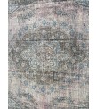 8x11 bed plan rug, living room rug, , retro rug , rustic wool rug , 7'9 X 11'1 Turkish rug