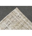 6x9 faded pattern vintage rug, , bedroom rug, 5'7 X 9' Handmade Turkish rug