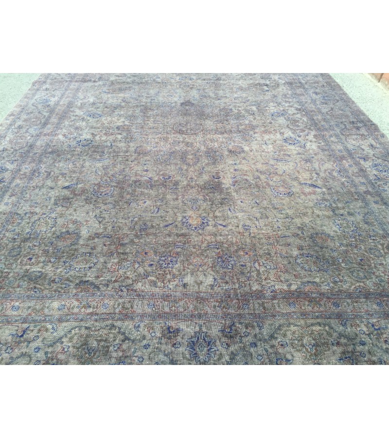 9x12 wool home deco rug, living room rug, 9'3 X 12' handmade rug