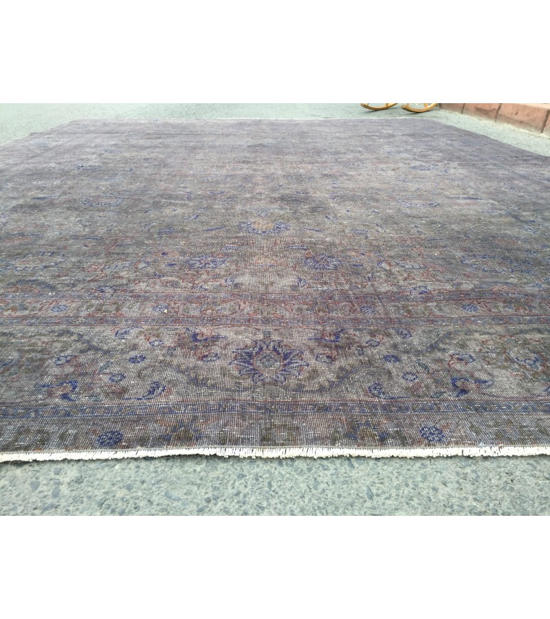 9x12 wool home deco rug, living room rug, 9'3 X 12' handmade rug