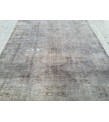 6x10 woven dining room rug, Brown grey Turkish Rug, 6'2 X 9'7 Handmade Rug