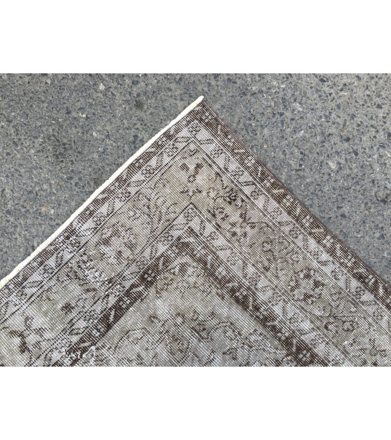 6x10 retro bed plan rug, boho rug, 5'11 X 10' rug for living room