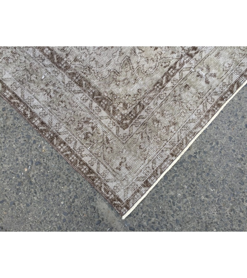 6x10 retro bed plan rug, boho rug, 5'11 X 10' rug for living room