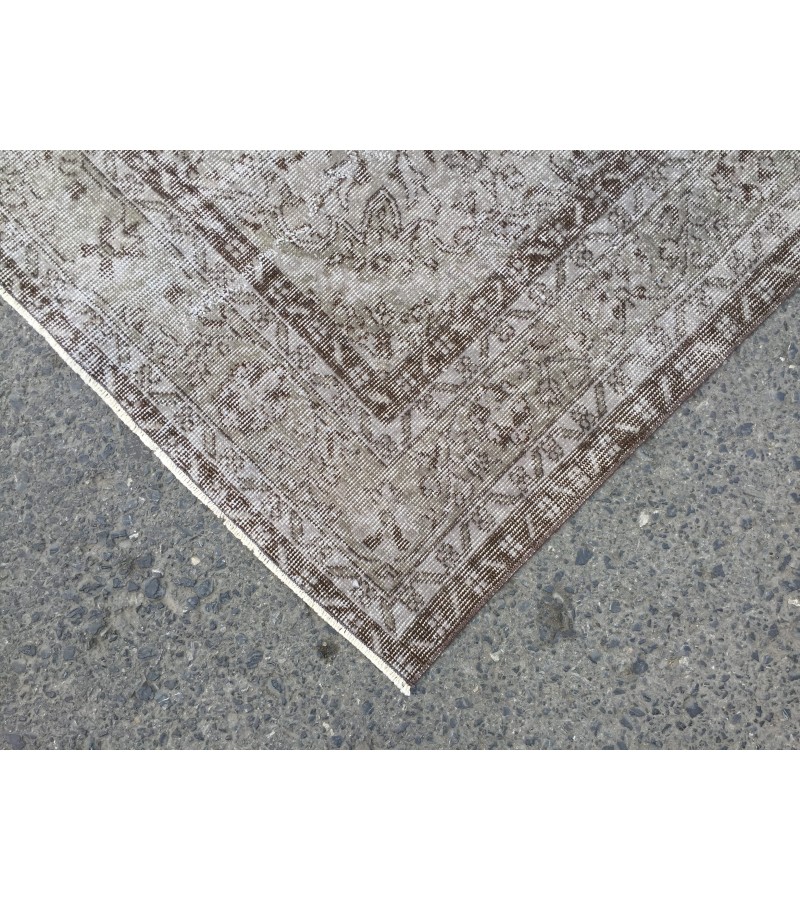 6x10 retro bed plan rug, boho rug, 5'11 X 10' rug for living room