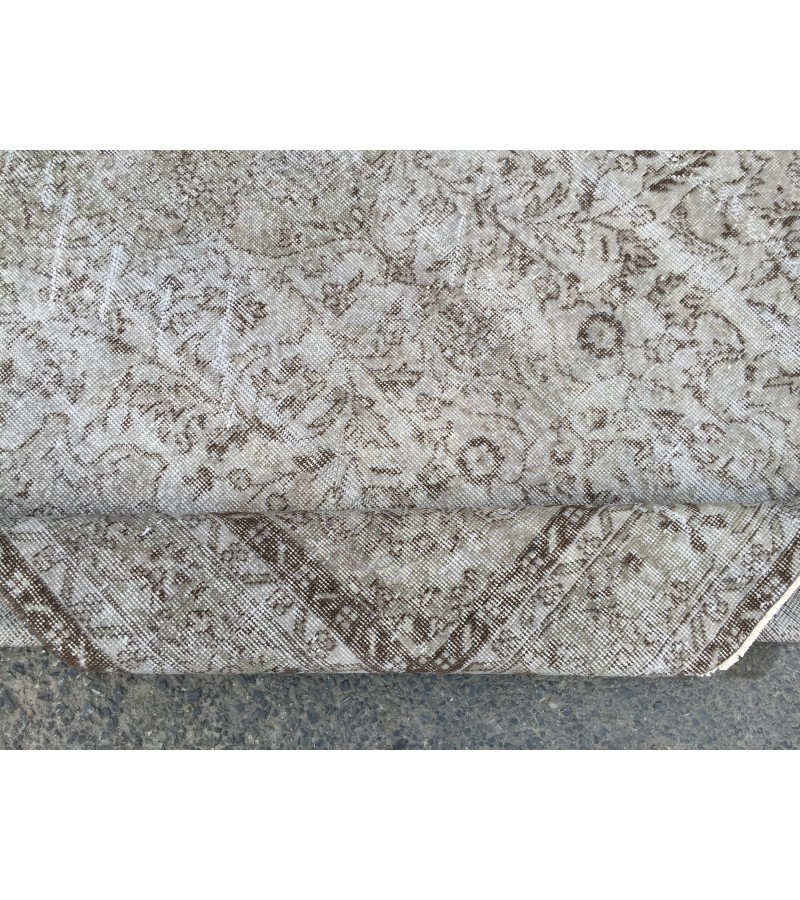 6x10 retro bed plan rug, boho rug, 5'11 X 10' rug for living room