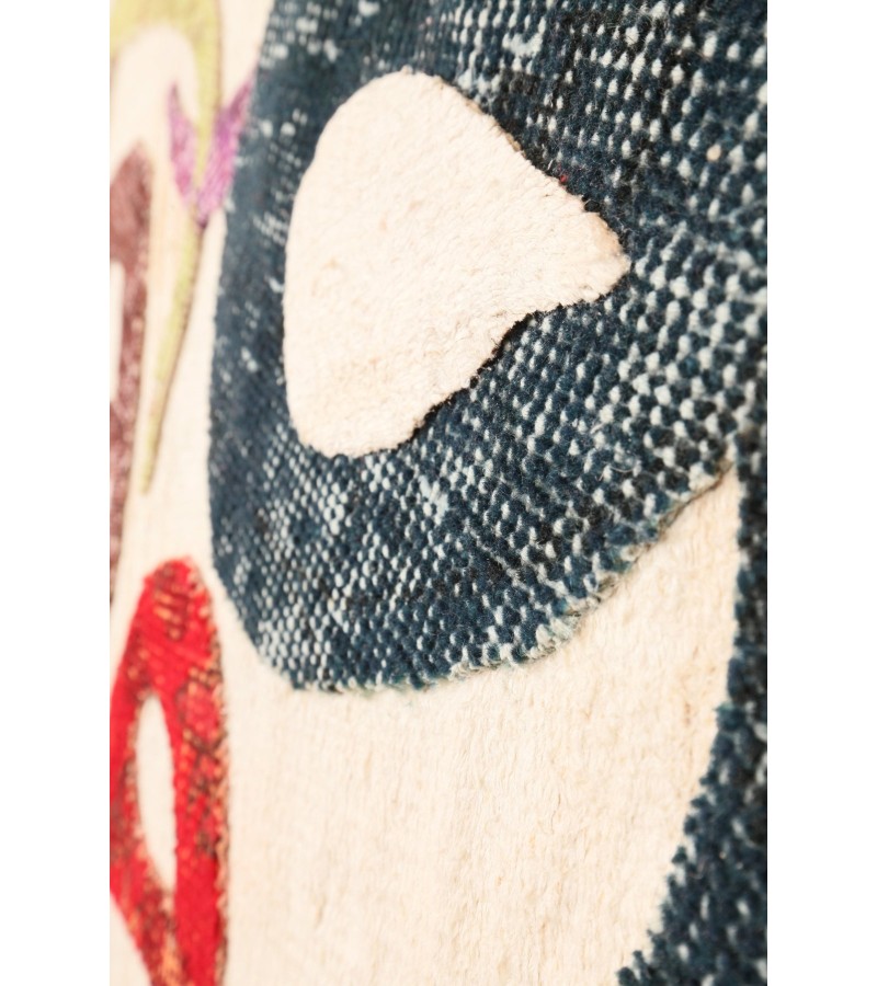 Artisan Crafted Beauty: Hand-Made Tapestry Portrait